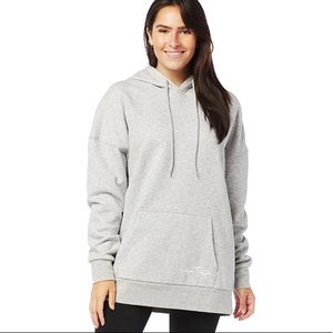 NWT lazypants Grey Fleece cooper hoodie